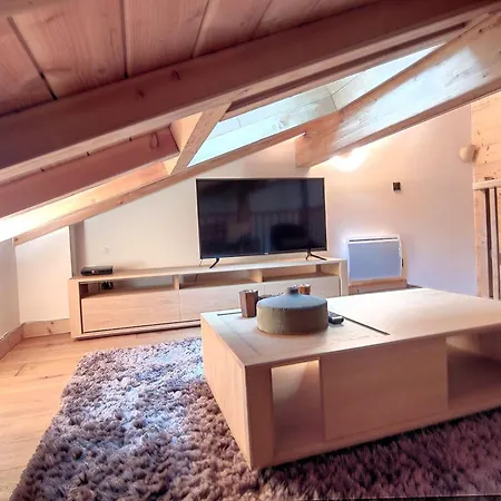 Apartment Souplex Chaleureux Aux Gets - 4 Pers, 2 Ch. En Suite, Proche Du Centre Et Des Pistes - Fr-1-598-170 *