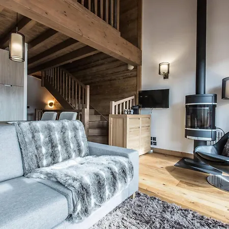 Apartment Souplex Chaleureux Aux Gets - 4 Pers, 2 Ch. En Suite, Proche Du Centre Et Des Pistes - Fr-1-598-170 Les Gets
