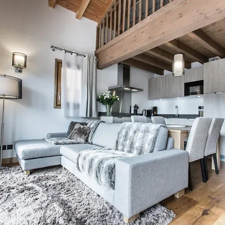 Apartment Souplex Chaleureux Aux Gets - 4 Pers, 2 Ch. En Suite, Proche Du Centre Et Des Pistes - Fr-1-598-170 *